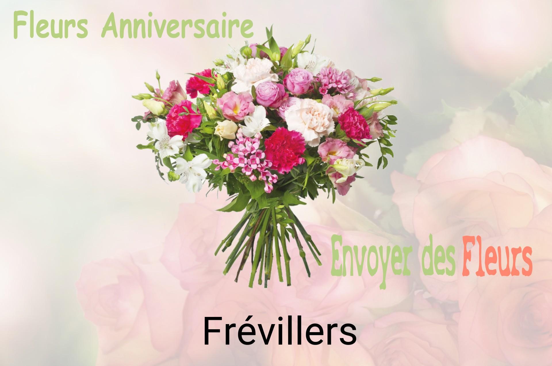 Bouquet de fleurs d’anniversaire livré à Frévillers